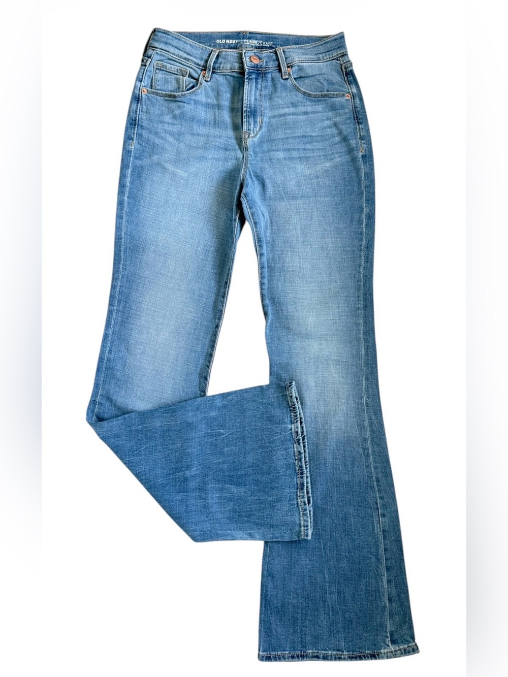 Old Navy High waisted flare non-distressed jeans size 2